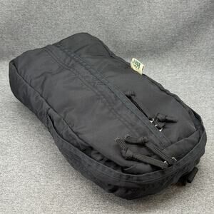 Vintage REI Black Lumbar Pack Fanny Pack Hiking Trail Waist Bag Gorpcore KOREA